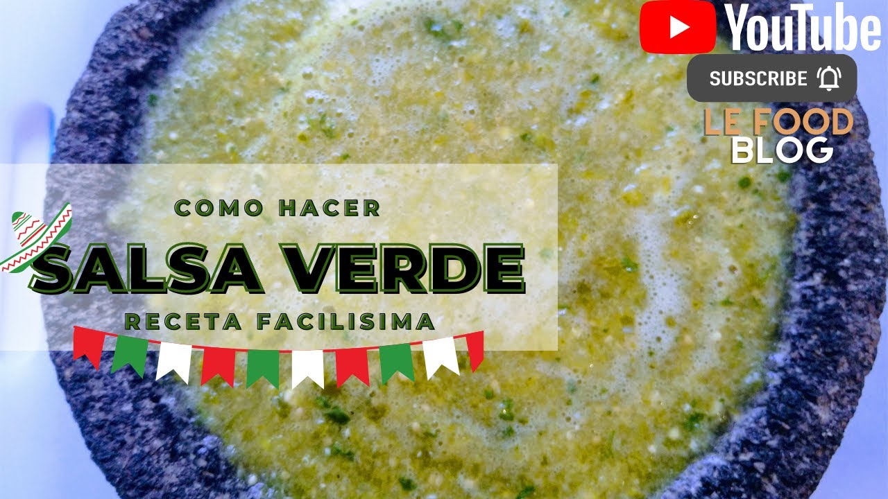 Salsa Verde | Receta Facilisima