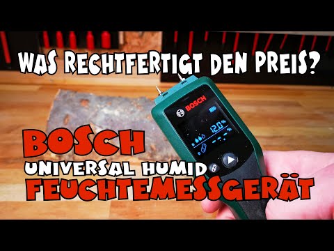 Was kann das Bosch Feuchtemessgerät UniversalHumid