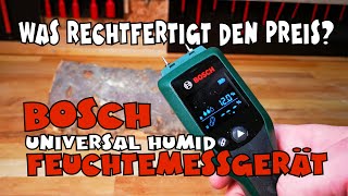 Was kann das Bosch Feuchtemessgerät UniversalHumid 