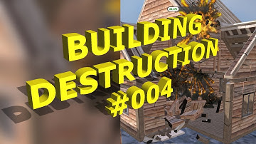 Building destruction #004 │ Captain TNT │ Game Records #Shorts