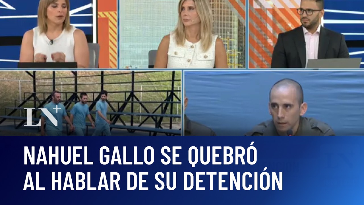 Nahuel Gallo habló por primera vez luego de la liberación: el análisis de la conferencia de prensa