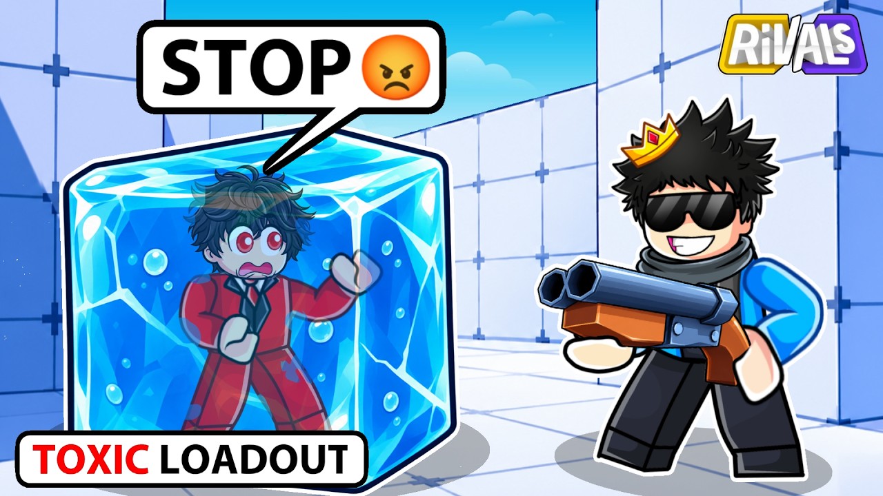 Trolling Using TOXIC LOADOUTS in Roblox Rivals!