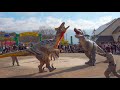 超恐竜体験DINO-A-LIVE那須ハイランドパークタウンセンター#2／Super Dinosaur Experience DINO-A-LIVE Nasu Highland Park 【4K】