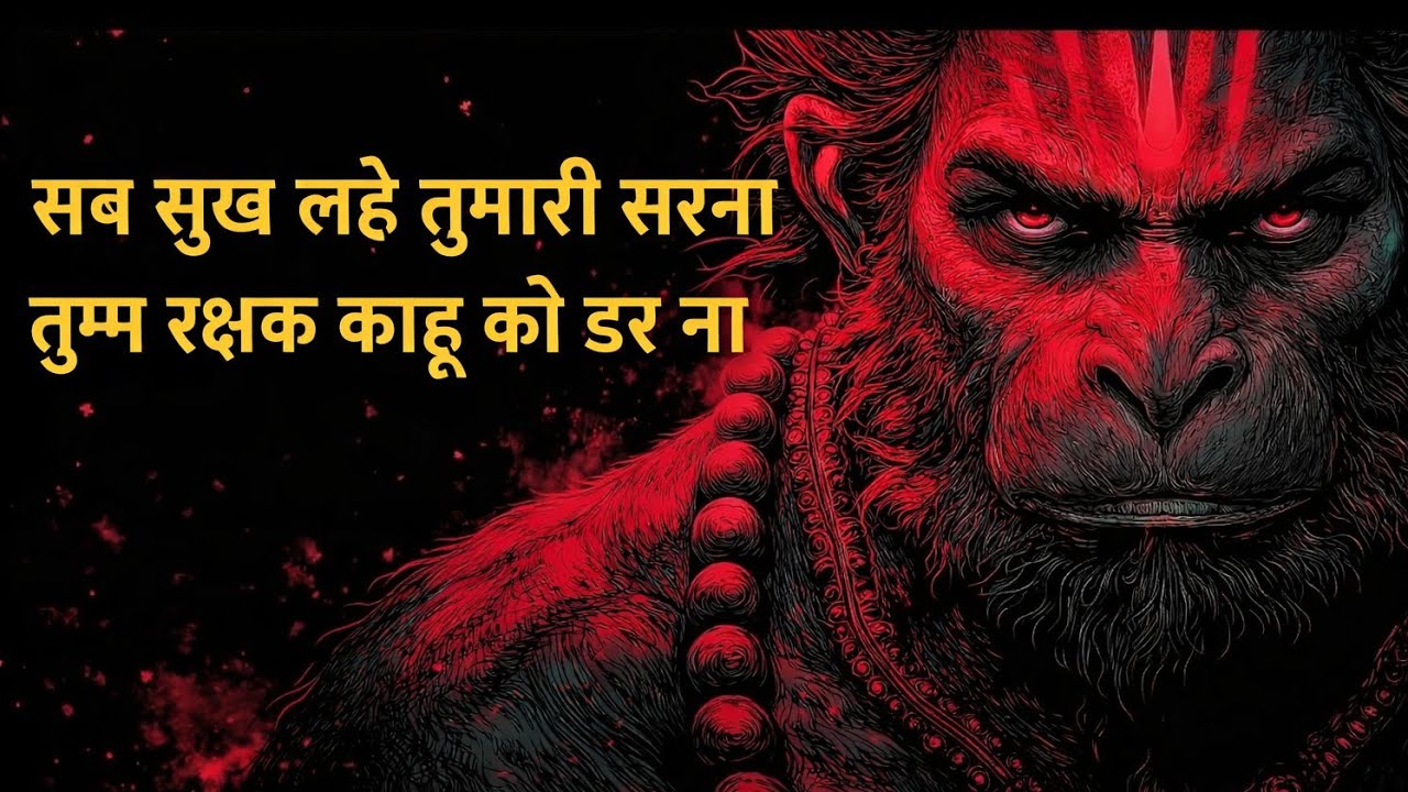 अतुलित बल धामं 🙏 Powerful Hanuman Mantra |Hanuman Ji bhajan | Meditation  #hanumanji 