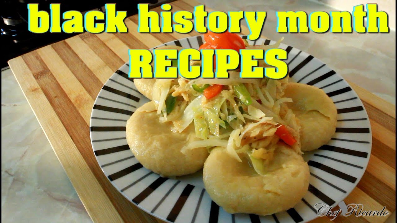 Black History Month Recipes Stir Fried Cabbage And Saltfish And Dumpling | Recipes By Chef Ricardo | Chef Ricardo Cooking