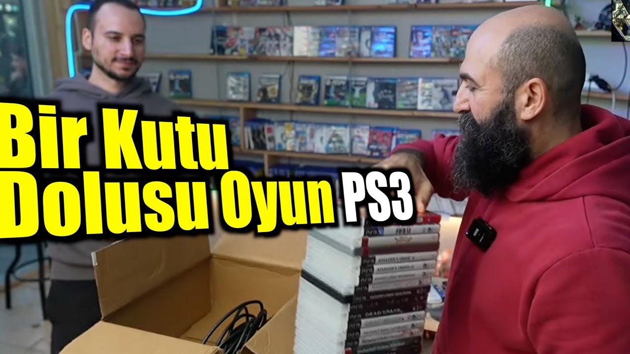 Bir Kutu Tertemiz PS3 Oyunu ve Konsol Pazarlığı