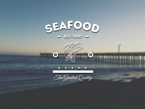 Seafood Vintage Retro Logo Speed Art - By Lestat