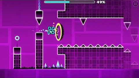 Geometry Dash walkthrough levels 1-21 [All coins]