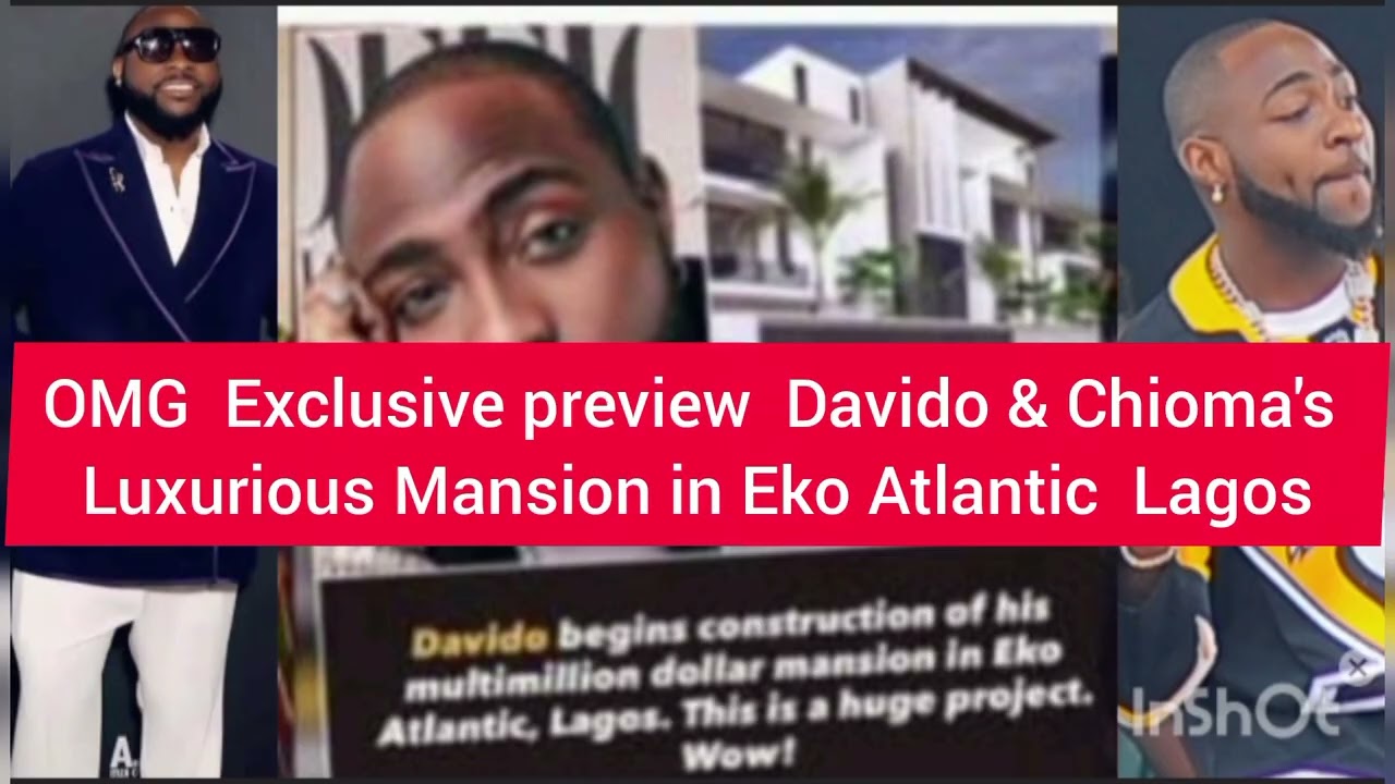 OMG 😱 Davido Exclusive preview of his new luxurious mansion in Eko Atlantic Lagos Nigeria 