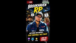 Playing Brookhaven Until Chat Ruins My Life 💀 (They Control Everything)