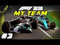 F1 23 MY TEAM CAREER Part 3: A First Chance for POINTS! Two World Champions Crash!