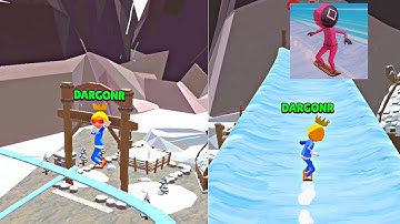 Snow Racing : Winter Aqua Park Game trailer  andriod,ios |New Games