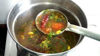 ಮೆಣಸಿನ ಸಾರು ಕನ್ನಡದಲ್ಲಿ / ಜೀರಿಗೆ ಮೆಣಸು ರಸಂ/ How to make pepper rasam in kannada