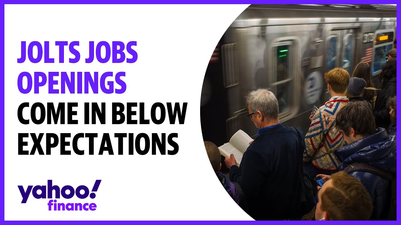 Job openings fall to lowest level since March 2021 - YouTube