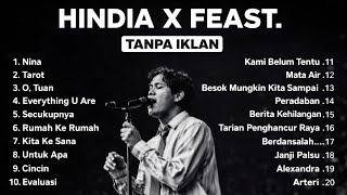 [TANPA IKLAN] Kumpulan Lagu Terbaik HINDIA x FEAST Full Album | Lagu Pop Terpopuler 2026