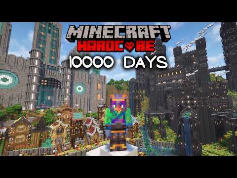 Surviving 10,000 Days of Hardcore Minecraft [FULL MOVIE]