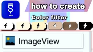 Sketchware how to use imageView Color filter screenshot 3