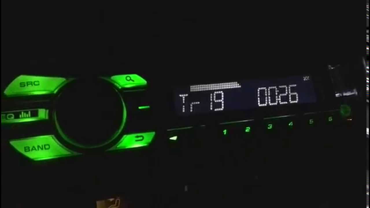 Автомагнитола Pioneer MVH-150UBG - YouTube