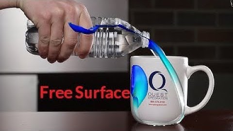 Free Surface Flow with SOLIDWORKS Flow Simulation 2018