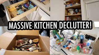 Massive Kitchen Declutter! | Going Through My Grandparent's Entire Kitchen!