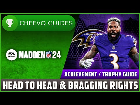 MADDEN NFL 22 - Bragging Rights & Head to Head  Achievement / Trophy Guide  (Xbox) *BOOST HERE* 