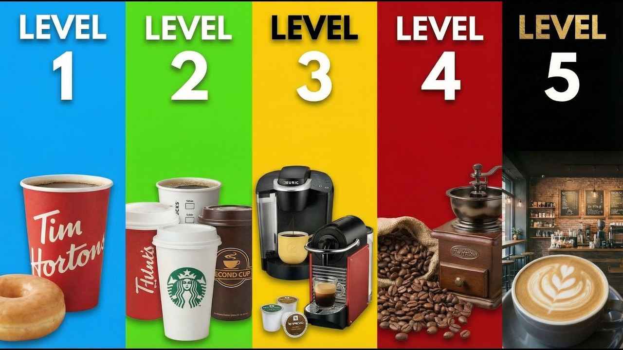 7 levels of coffee lovers in Canada from Tim Hortons to the Rabbit Hole!