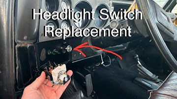 Headlight Switch Replacement | Chevy Squarebody