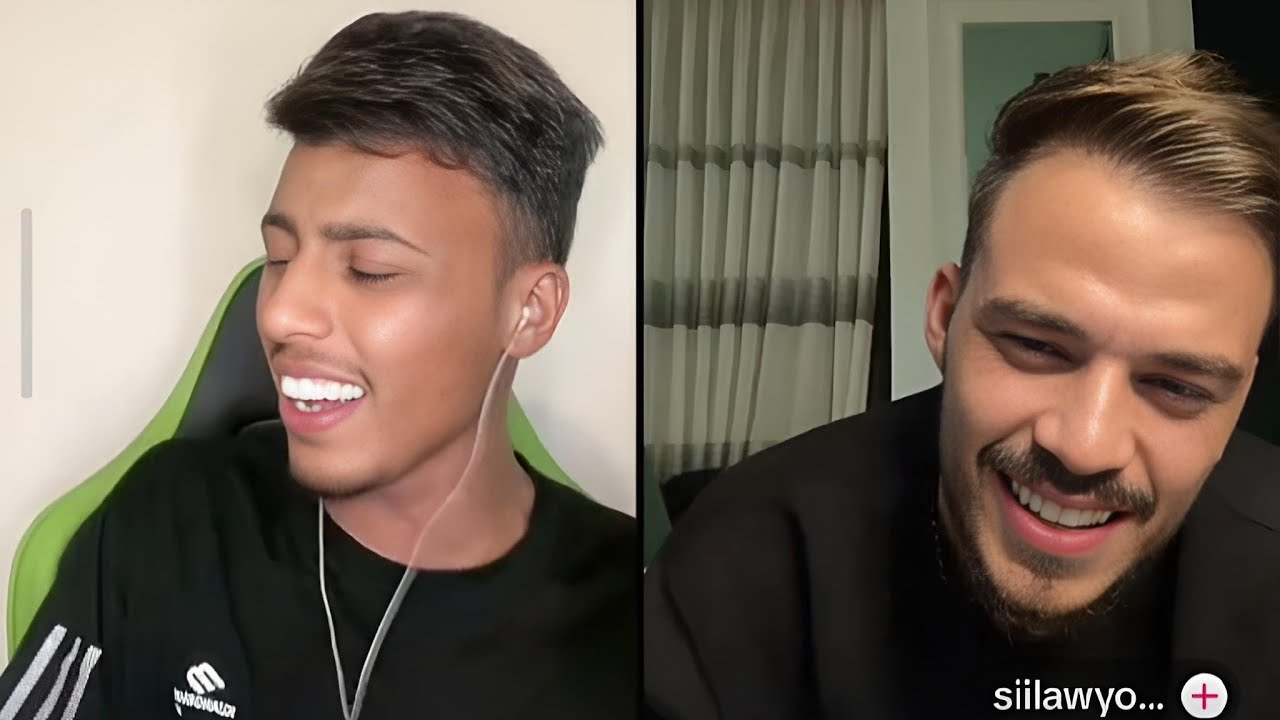 فصيص مع الفنان الاردني سيلاوي انصدم من صوت فيصل عندما غنى له اغنيته الجديده اغمض العين