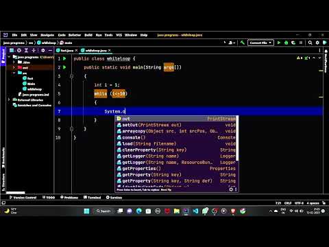 While loop with java || intellij idea || coding #coding #code