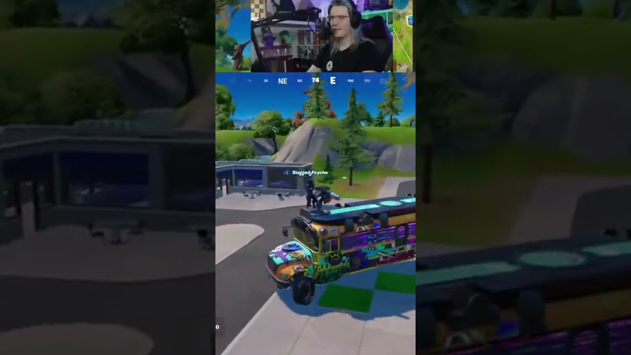 WE GOT A BUS, A MAGIC BUS #fortnite