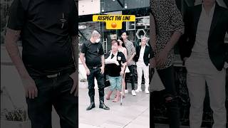 He Hit A Girl In Line Street Justice Lesson Tracy Lead Shorts