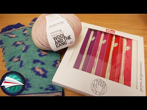 Tes benang rajut ergonomis I 2,5-4,0 mm I Merajut Kaos Kaki Leo