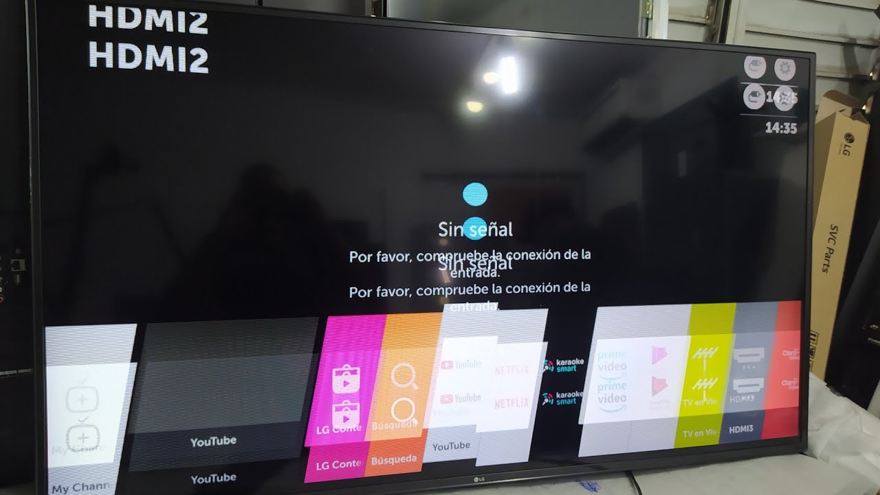 Asesorar ajedrez Entrada televisor lg sin señal China Opresor estar