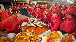 1500-Guest Ultra Luxurious Chinese Village Wedding Feast: Stunning Venue & Cantonese Cooking