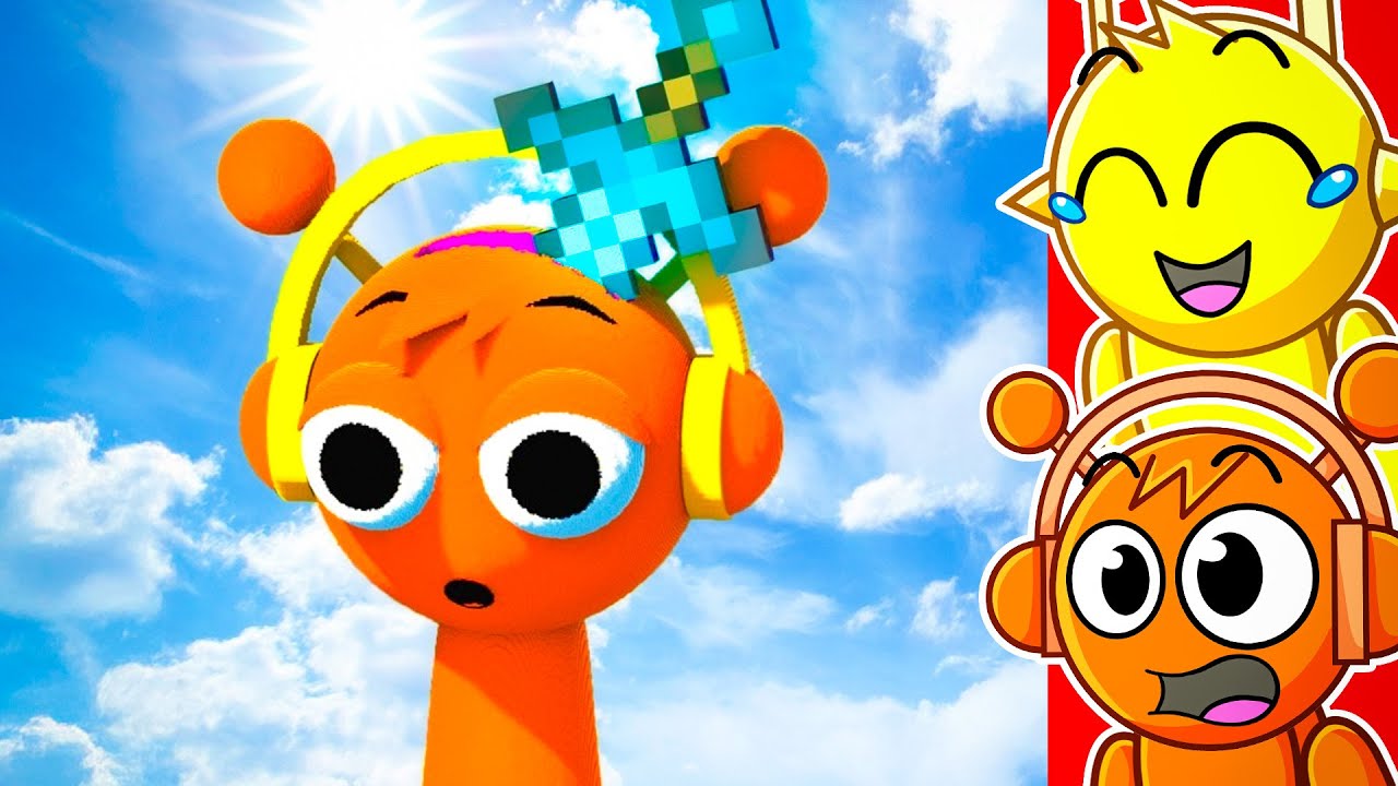 GIANT SWORD vs SPRUNKI (Funny Animations)