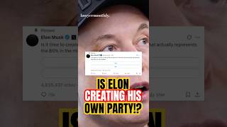 Elon Musk Hints at Forming His Own Political Party Amid Trump Feud! #shorts #politics #trump #musk