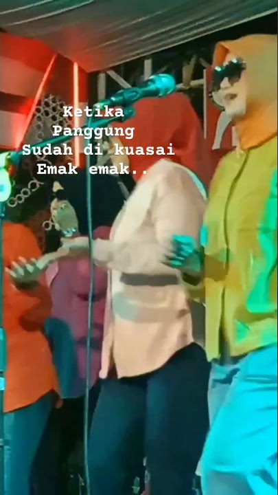 ketika panggung di kuasai emak emak.. [rampak sekar] #jogettiktok #dangdut #agustus2023