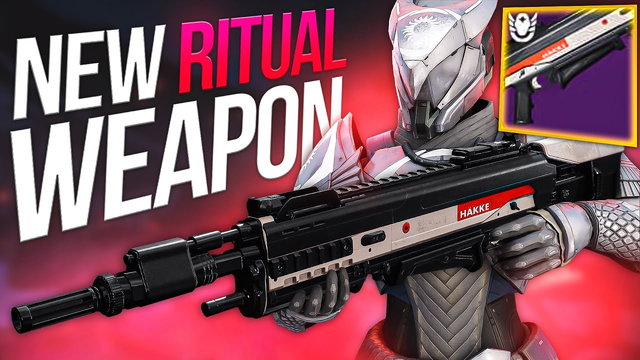 We finally got a UNIQUE weapon in destiny 2.. (NEW Ritual Pulse Rifle)