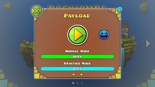 Geometry Dash World - Lvl 1 - "Payload" (100%) Completed