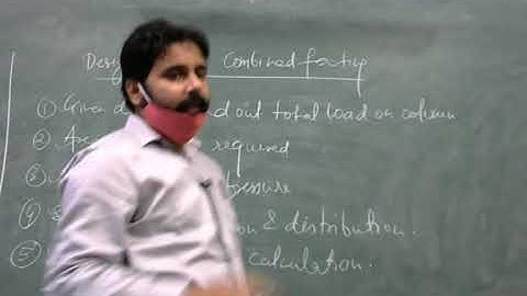 Lecture-20  ( Design steps of combined footing )