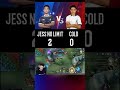 Jess No Limit & Cold vs Fanny & Alucard 🔥