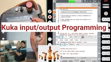 Kuka robot Input, Output Programming & interlocking #robot #automation  #kukarobotics #inputout