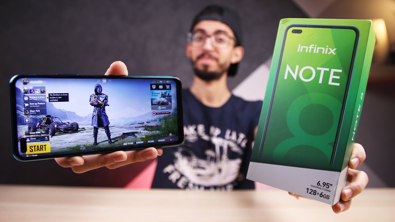 تجربة اقوى 5 العاب على Infinix Note 8 - هيستحمل !