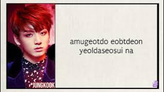 BTS JUNGKOOK (방탄소년단 정국) - Begin (romanized lyrics)