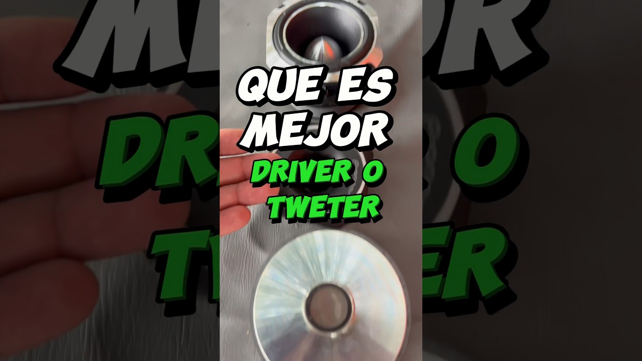 Que es mejor usar Driver 🆚 Tweter 