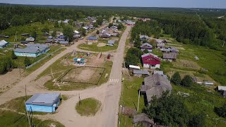 Поселок Паспом в Усть-Куломском районе Республики Коми