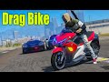 Escaping Cops With Drag Bikes In Gta 5 RP
