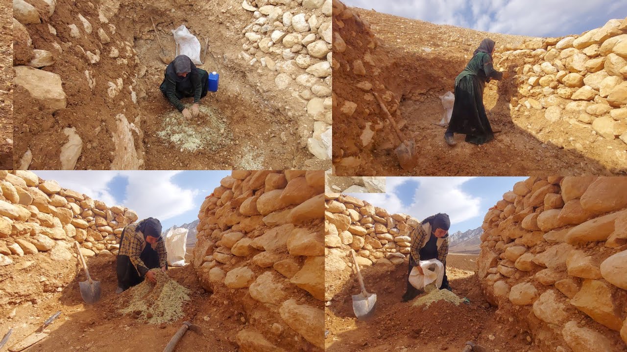 Asih Hands in the Cold of Winter: Building a Hut for a Warm Future