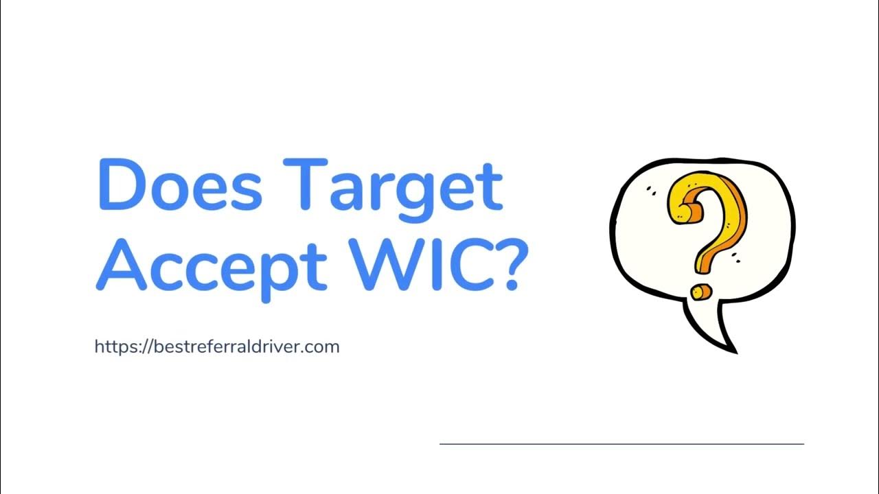 Does Target Accept WIC? YouTube