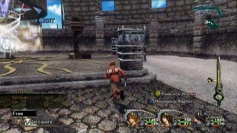 Infinite Undiscovery Chain Boss 1 Hard Mode Defeat Saranda